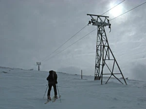 Podejście pod Chopok od północy, rok 2007. Fot. Andrzej Śliwiński