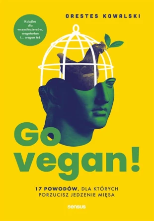 Okładka książki Go vegan