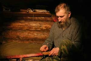 Człowiek tajgi. Fot. archiwum Dmitrija Wasiukowa