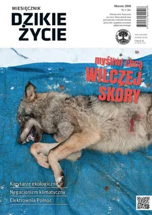 Okładka Dzikiego Życia, marzec 2016