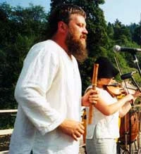 
Bogdan Bracha, koncert Komańcza, 2002 r. Fot. Grzegorz Bożek
