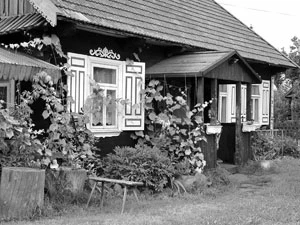 
Stara chata w Masiewie – kwatera turystyczna. Fot. Janusz Korbel
