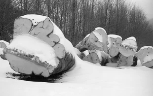 Dolina Wapienicy, luty 2003. Fot. Dariusz Matusiak