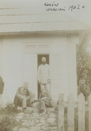 A. Tarnawski i W. Lutosławski w Kosowie. Fot. Polska Akademia Umiejętności