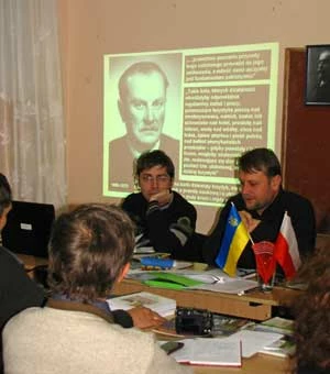 Prezentacja działalności prof. Władysława Szafera. Fot. Anna Ślęzak