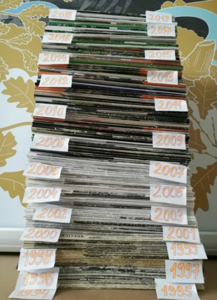 Wszystkie wydania od numer 1 do numeru 299