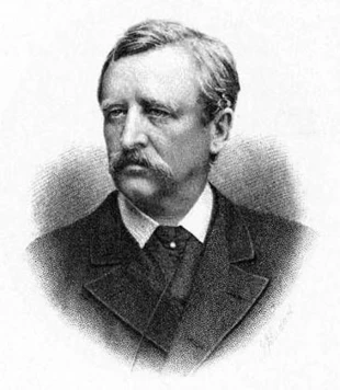 Adolf Erik Nordeskjöld – fiński geolog, geograf, badacz polarny i odkrywca, pochodzący z mniejszości szwedzkojęzycznej. Fot. George J. Stodart, źródło: Wikimedia