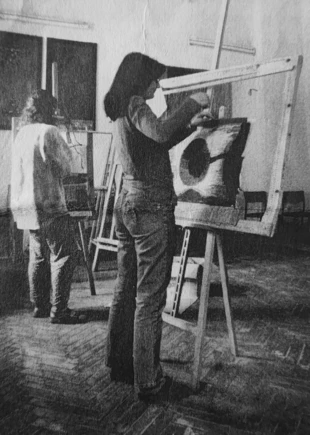 W pracowni tkactwa. Fot. Marta Lelek