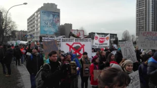 
Marsz dla Klimatu, Katowice, 8 grudnia 2018. Fot. Urszula Stefanowicz
