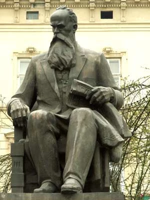 Pomnik M. Hruszewskiego we Lwowie. Fot. Krzysztof Wojciechowski