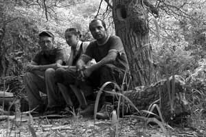 W Iranie (od lewej - Grzegorz Czerwiński, Małgorzata Sylwestrzak, Mohammad Tajeran). Fot. Archiwum „We need trees”