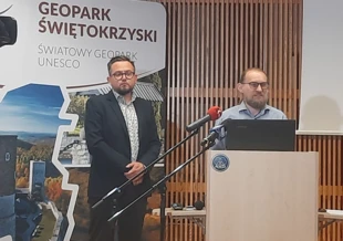 Przyrodnicy. Od lewej: dr Bartosz Piwowarski ze Stowarzyszenia Przyrodników Ostoja oraz Radosław Ślusarczyk z Pracowni. Fot. Archiwum Pracowni