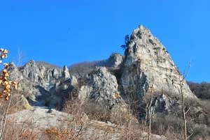 Miejsce nazywane „Stog” w Parku Narodowym Mavrovo, okolica planowanej elektrowni wodnej Boskov Most. Fot. Dime Melovski