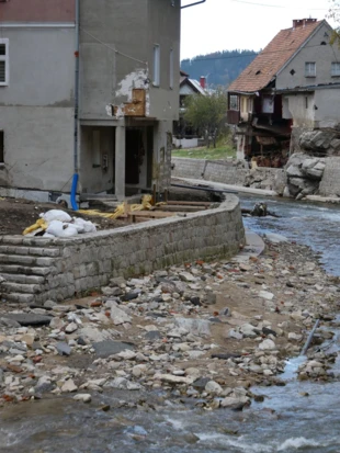 Szkody po powodzi, 2024 r. Fot. Jacek Engel