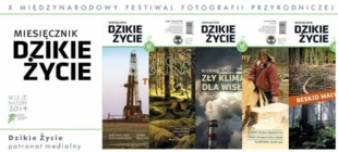 
Miesięcznik Dzikie Życie wspiera X Międzynarodowy Festiwal Fotografii Przyrodniczej „Wizje Natury”
