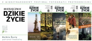 
Miesięcznik Dzikie Życie wspiera X Międzynarodowy Festiwal Fotografii Przyrodniczej „Wizje Natury”
