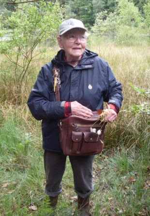Prof. Janina Jasnowska (1925-2021) – wybitna botaniczka, orędowniczka ochrony walorów przyrodniczych Doliny Dolnej Odry. Fot. Mariola Wróbel