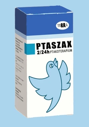 Ptaszax. Grafika Dominik Podsiadły