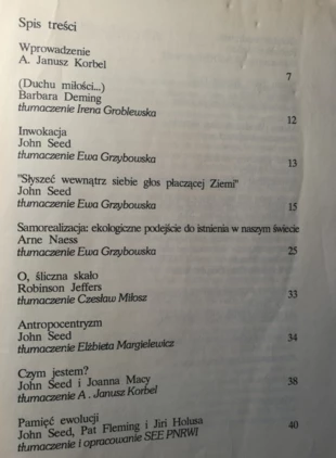 Spis treści książki „Myśląc jak góra”