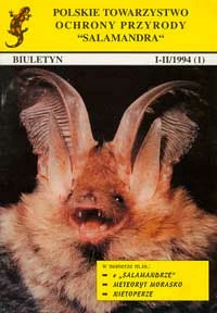 „Salamandra”. Okładka z 1994 r.