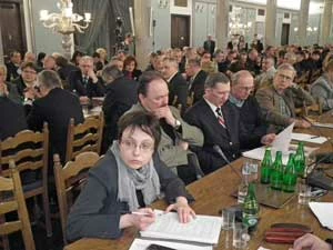 Na pierwszym planie Marta Majka Wiśniewski. Fot. Marek Broniarek