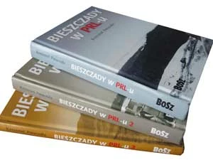 Komplet 3 tomów „Bieszczady w PRL-u” Krzysztofa Potaczały.