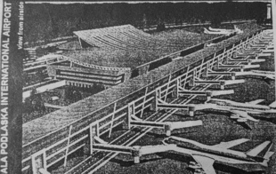 Projektowany port lotniczy w Białej Podlaskiej według folderu inwestora