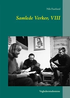 „Samlede Verker VIII, Veglederstudentene” „Dzieła zebrane VIII, Veglederstudentene”. Na okładce książki Nils Faarlund pierwszy z prawej.