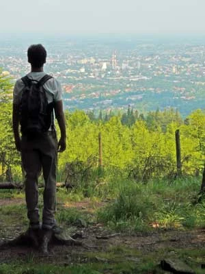 Widok na Bielsko-Białą. Fot. Ryszard Kulik