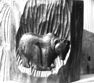 Rzeźba autorstwa Ryszarda Krzeszewskiego. Fot. Archiwum