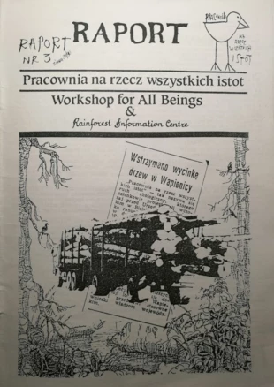 
Raport nr 3, zima 1989/1990, w którym ukazał się artykuł Janusza Korbela o książce Chrisa Masera
