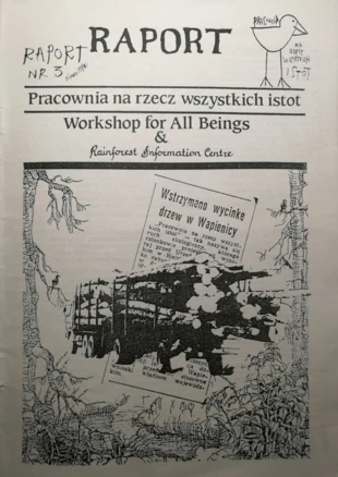 Raport nr 3, zima 1989/1990, w którym ukazał się artykuł Janusza Korbela o książce Chrisa Masera