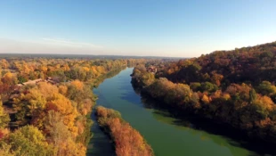 Powtórnie utworzony Park Narodowy „Kreminski Las” będzie bezpośrednio przylegał do PN „Święte Góry” w dolinie Dońca. Fot. Serhij Kurmaz
