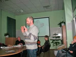 Okrągły stół na temat ochrony ukraińskich wilków zorganizowany przez Kijowskie Centrum Ekologiczno-Kulturalne