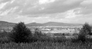 Widok na Góry Świętokrzyskie. Fot. Agnieszka Gałuszka