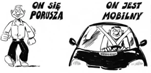 Rys. Ryszard Dąbrowski, pomysł i napisy Olaf Swolkień