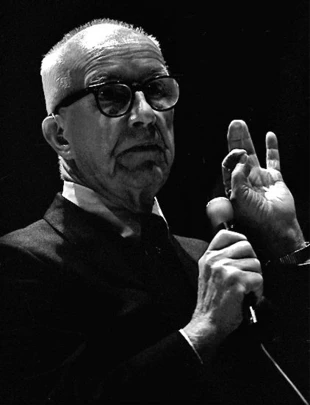 Buckminster Fuller, 1972 r. Fot. Dan Lindsay, CC BY 3.0, commons.wikimedia.org