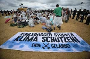 Ende Gelände, 15 sierpnia 2015 r. Fot. Tim Wagner, 350.org