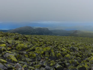 Gaustatoppen Góry Skandynawskie, Telemark 1891 m n.p.m. Fot. Łukasz Misiuna