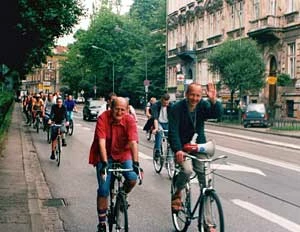 Dzień bez samochodu. Fot. Małgorzata Małochleb