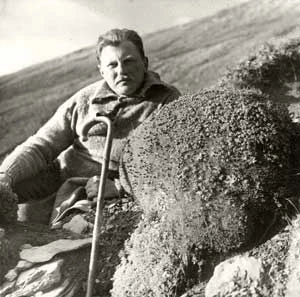 
Profesor Władysław Szafer w Tatrach na Ciemniaku, ok. 1920 roku. Fot. Archiwum Instytutu Botaniki PAN
