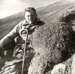Profesor Władysław Szafer w Tatrach na Ciemniaku, ok. 1920 roku. Fot. Archiwum Instytutu Botaniki PAN