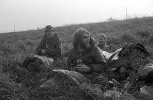 Na trasie rajdu Połoniny, 1978 r. Fot. Archiwum Stanisława Krycińskiego