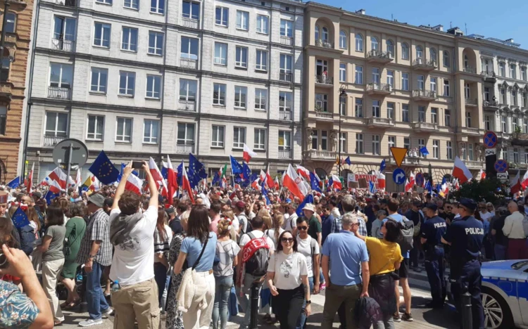 Antyrządowy protest 4 czerwca 2023 r.